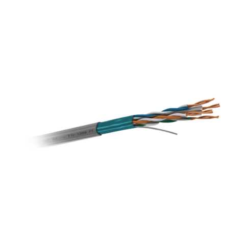 CABLE BLINDADO P/NTERIOR  CAT. 6A  4 PARES CAL. 23 AWG.  CMR