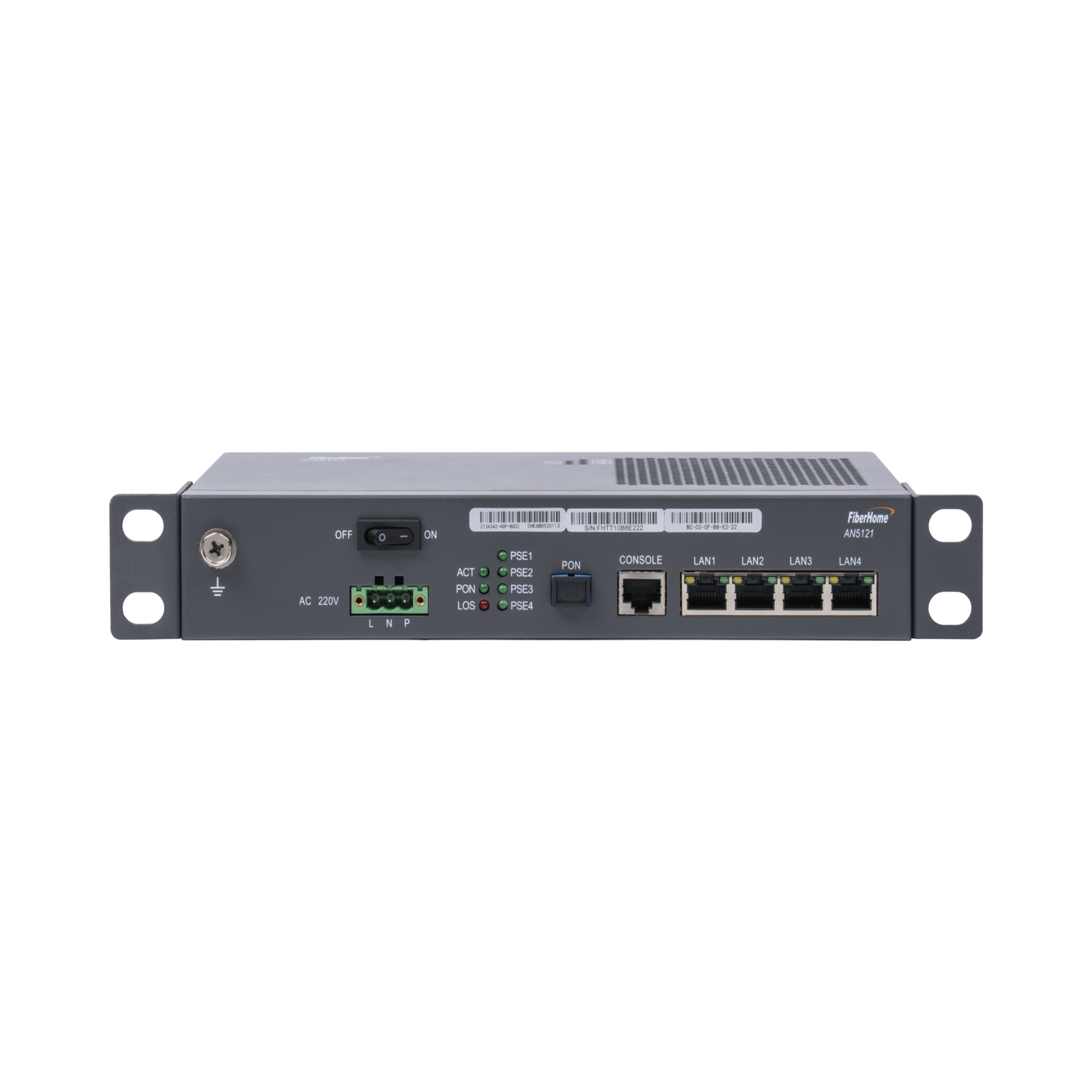 Unidad Remota Multi-Vivienda (MDU) GPON Industrial, 4 Puertos Gigabit Ethernet, PoE 802.3af/at, conector SC/UPC