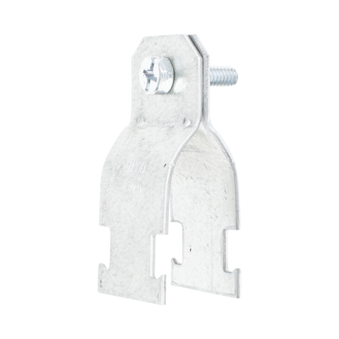 Abrazadera Unicanal para Conduit Pared Gruesa y PVC de 3" (76 mm).