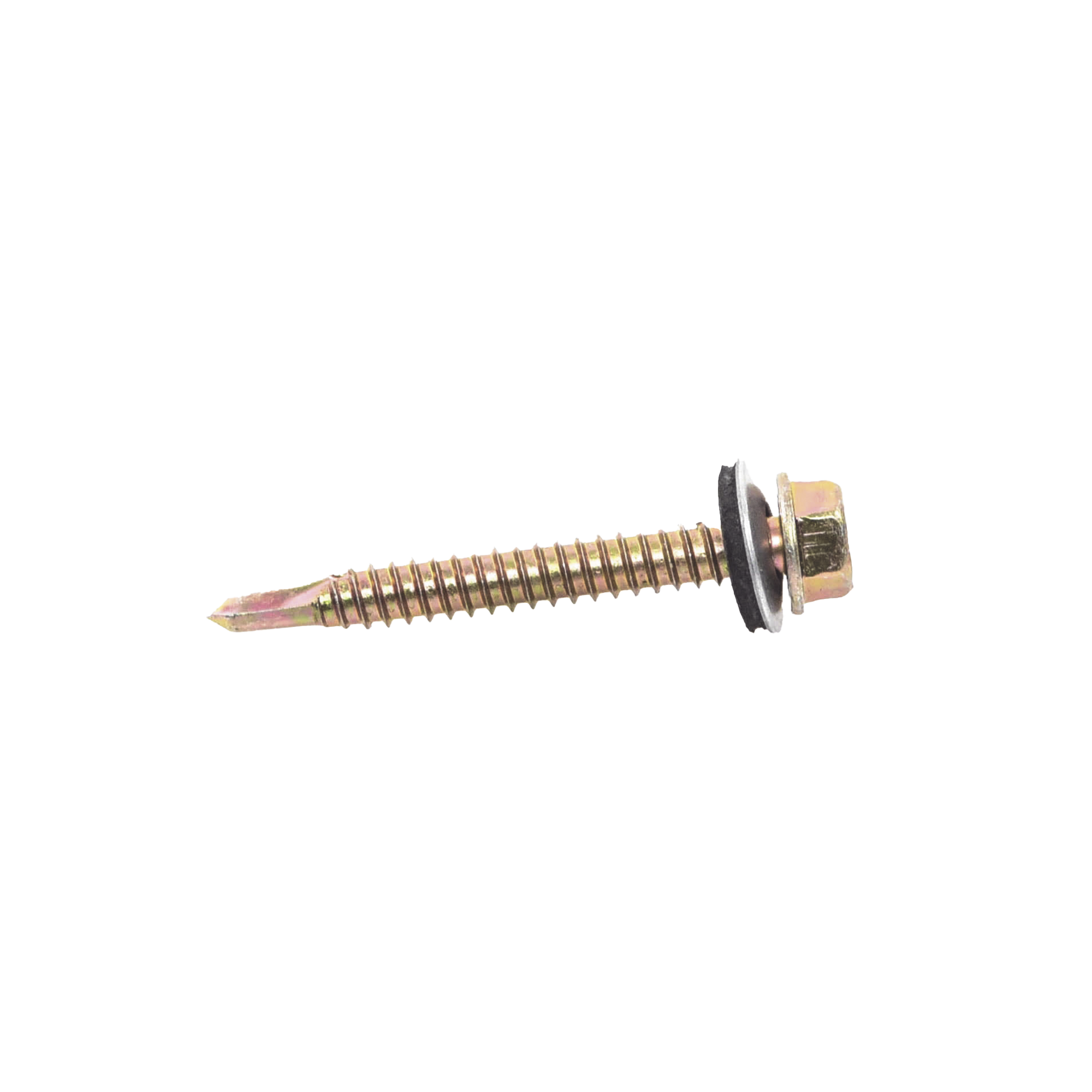 Tornillo Punta Broca Sello Montado 6.5 X 50 mm (1/4" X 2") Caj. C/100pz.