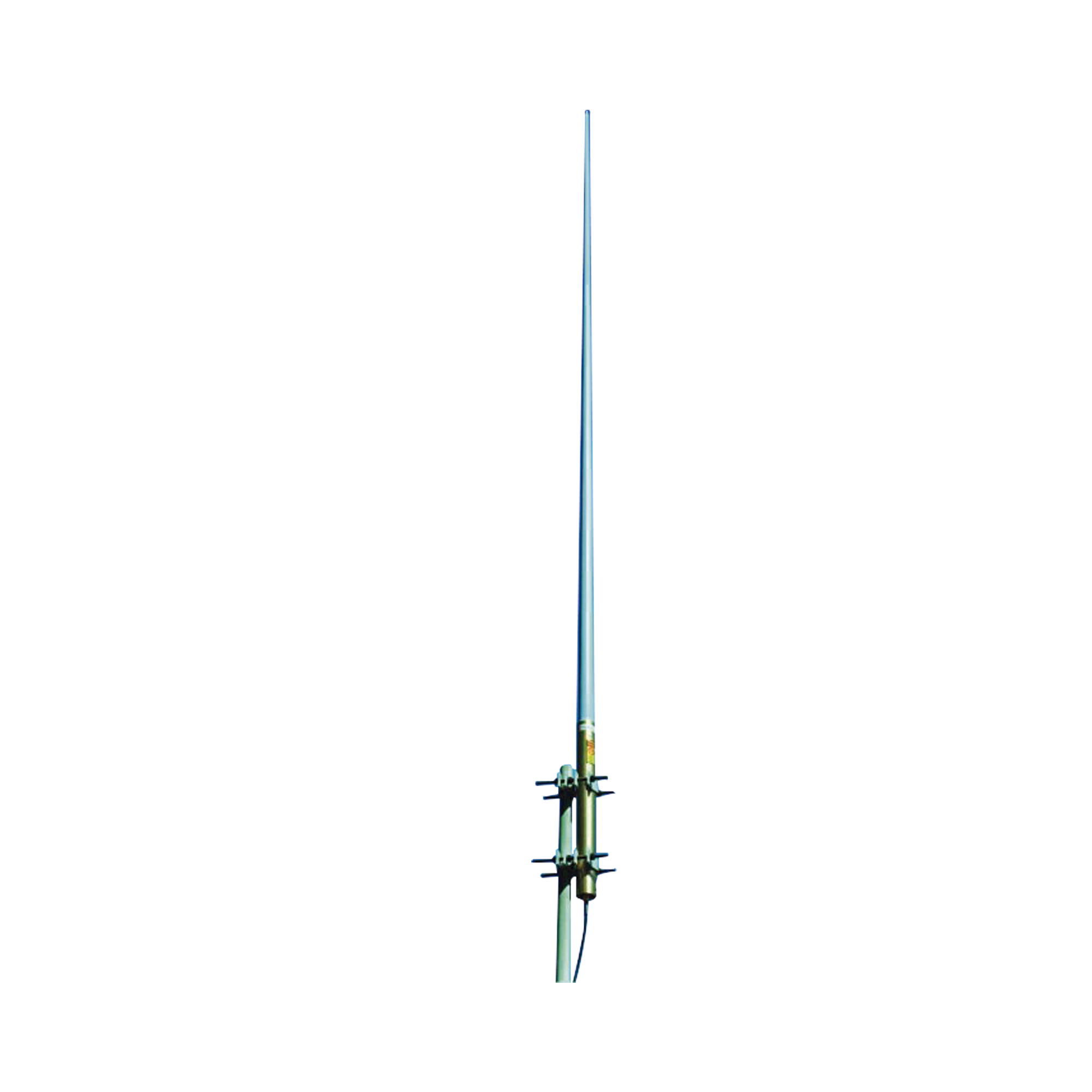 Antena Base TELEWAVE de Fibra de Vidrio, 395-436 MHz, 8 dB, Incluye montaje ANTC-482, 500 Watt, N Hembra.