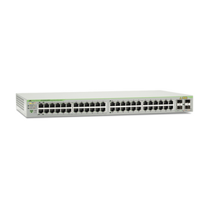 Switch PoE+ Gigabit WebSmart de 48 puertos 10/100/1000 Mbps (24 Puertos PoE) + 4 puertos gigabit SFP (Combo), 370 W