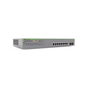 Switch PoE+ Gigabit WebSmart de 10 puertos 10/100/1000 Mbps (2 x Combo) + 2 puertos gigabit SFP (Combo), 75 W