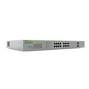 Switch PoE+ Gigabit WebSmart de 16 puertos 10/100/1000 Mbps (2 x Combo) + 2 puertos gigabit SFP (Combo), 185 W