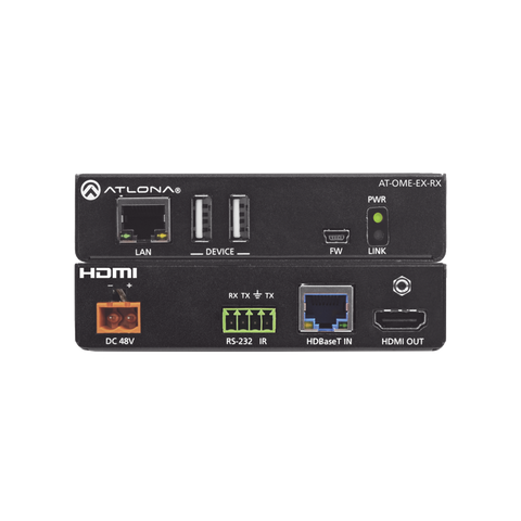 OMEGA 4K/UHD Receptor HDBaseT para HDMI con USB