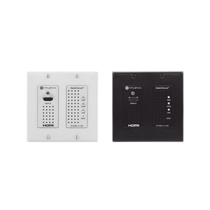 WALL PLATE SINGLE CHANNEL OMNISTREAM AV OVER IP ENCODER