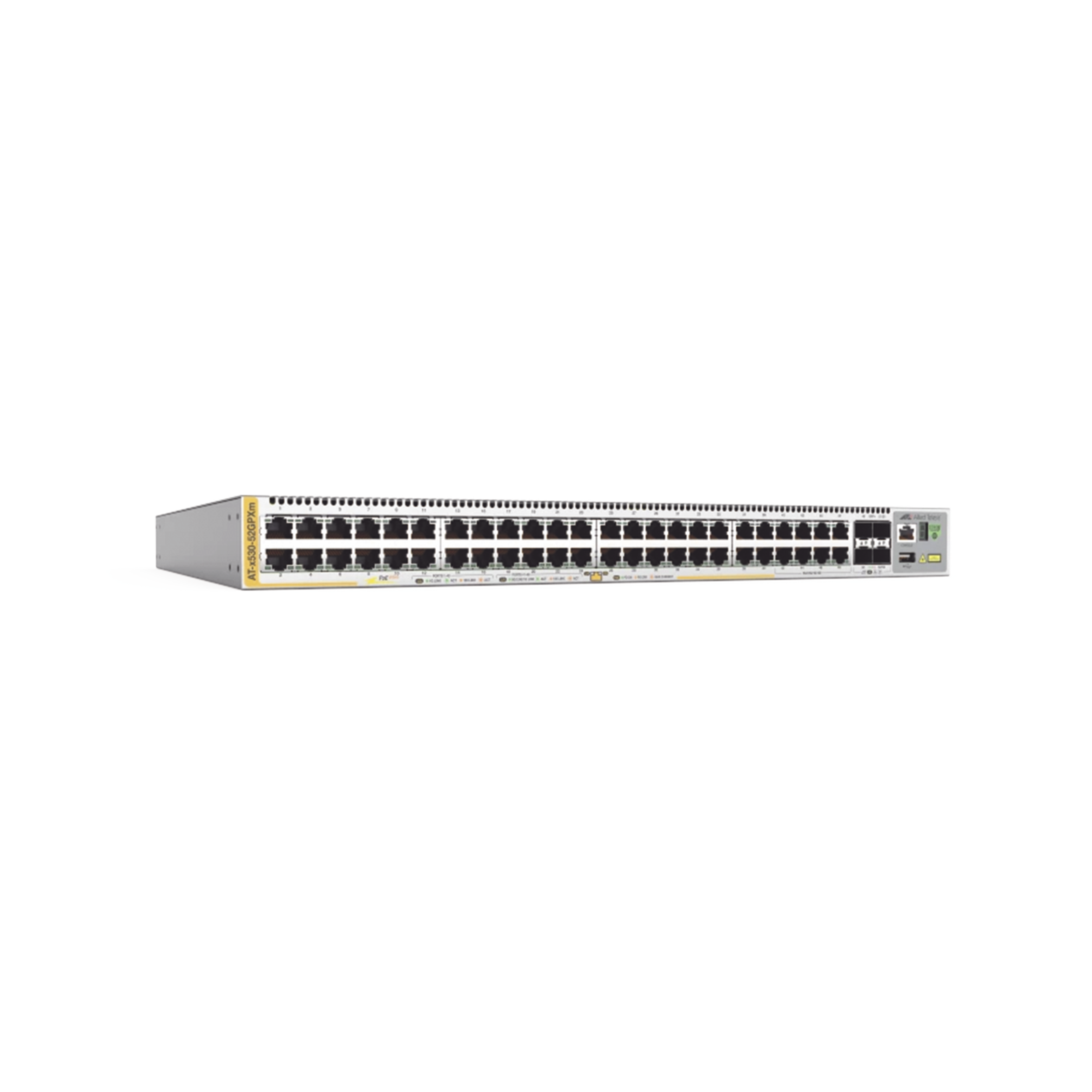 Switch L3 Stackable, 40x 10/100/1000-T PoE+ , 8x 100M/1G/2.5G/5G-T PoE+,4x SFP+, Fuente Redundante, 1 año de NCP