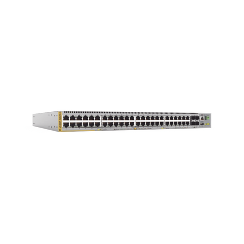 Switch Stack Capa3 40 puertos Gigabit, 8 puertos Miltigigabit 100/1G/2.5G/5G PoE++, Fuente redundante