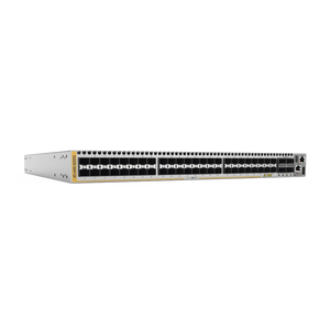 Switch Stackable Capa 3, 48 puertos 1/10G SFP+, 4 puertos 40/100G QSFP28 slot + 2 PSU