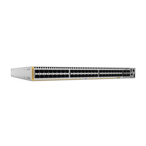 Switch Stackable Capa 3, 48 puertos 1/10G SFP+, 4 puertos 40/100G QSFP28 slot + 2 PSU