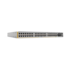 Switch multigigabit de capa 3 apilable 48 puertos RJ45 1G/2.5G/5G/10G, 4 puertos QSFP+/QSFP28 40G/100G