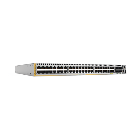 Switch multigigabit de capa 3 apilable 48 puertos RJ45 1G/2.5G/5G/10G, 4 puertos QSFP+/QSFP28 40G/100G