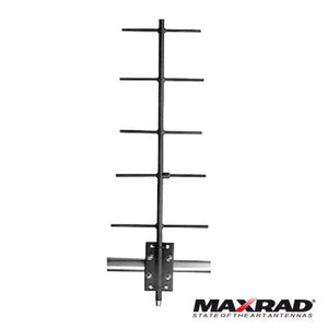 Antena base UHF, direccional, rango de frecuencia 406 - 440 MHz