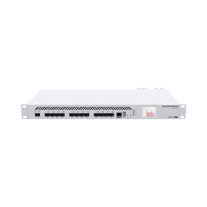 (CCR1016-12S-1S+) Cloud Core Router 12 puertos SFP, 1 SFP+ 10G, c/fuente redundante