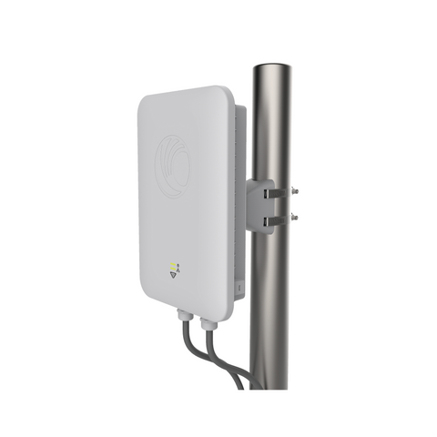Access Point WiFi Industrial cnPilot e502 de alta capacidad para exterior, IP67, doble banda, antena de 30° y puerto PoE secundario (PL-E500USCA-RW)