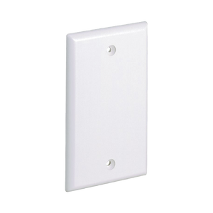 Placa de Pared Ciega Universal, Material ABS, Color Blanco