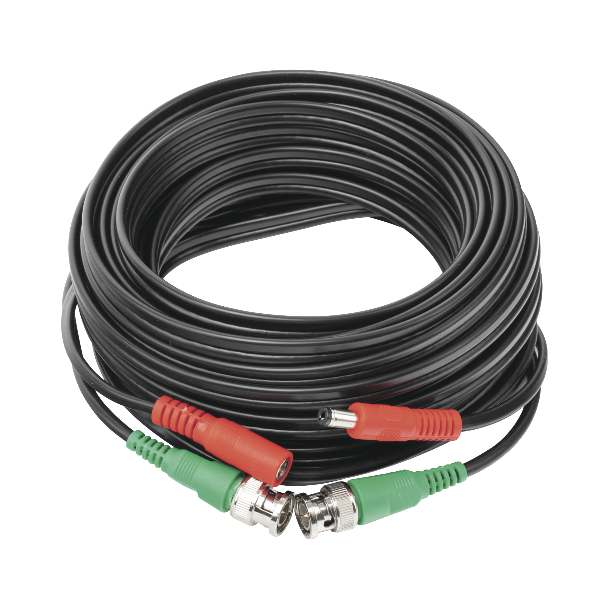 Cable coaxial ( BNC RG59 ) + Alimentación / SIAMÉS / 10 Metros / 100 % COBRE / Para Cámaras 4K  / Uso interior y exterior