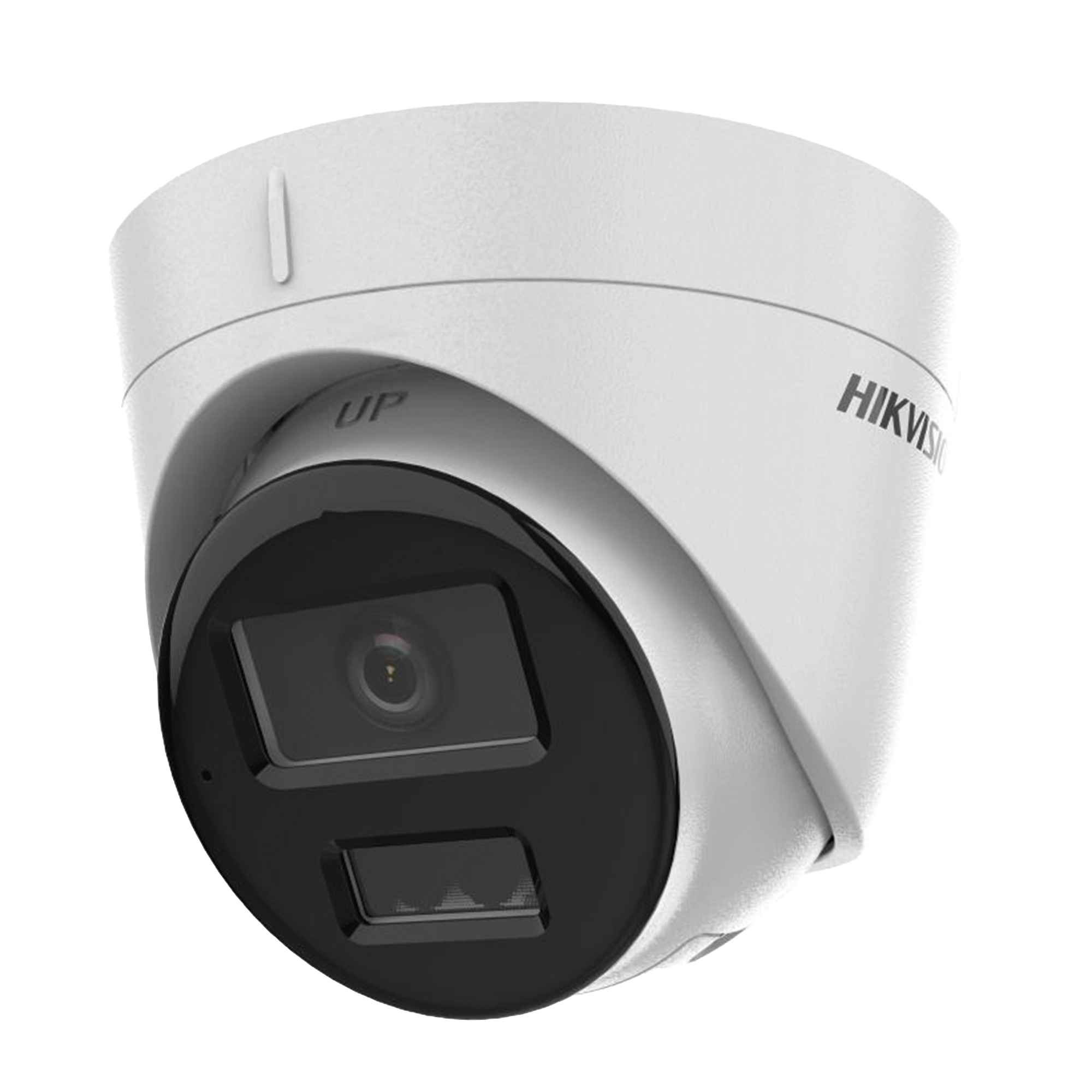 Turret IP 2 Megapixel / Lente 2.8 mm / Dual Light (30 mts IR + 20 mts Luz Blanca) / Micrófono Integrado / ACUSENSE Lite / Exterior IP67 / H.265 / PoE / ONVIF