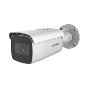 Bala IP 8 Megapixel (4K)/ Lente Mot. 2.8 a 12 mm / 60 mts IR EXIR /Exterior IP67 / IK10 /  WDR 120 dB / PoE / ACUSENSE (Evita Falsas Alarmas) / Entrada y Salida de Audio y Alarmas / MicroSD / ONVIF