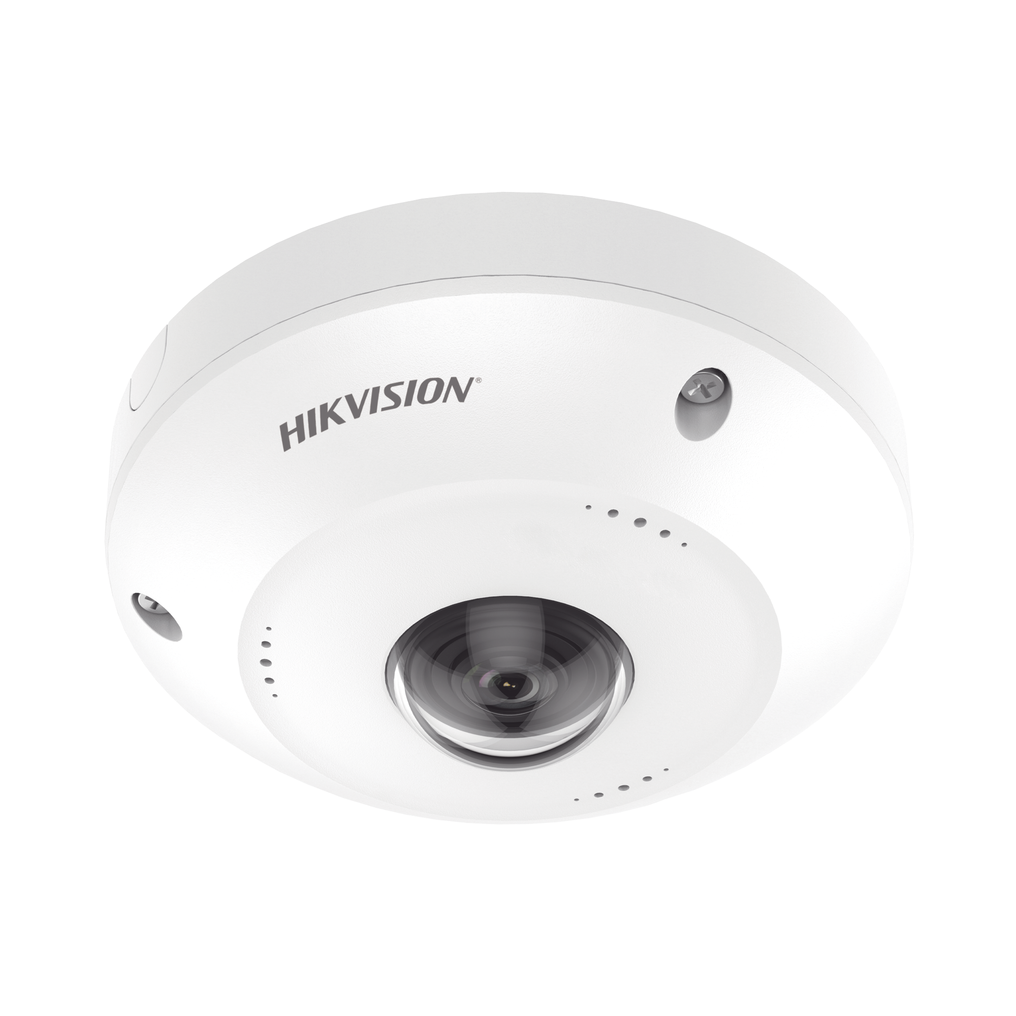 Fisheye IP 4 Megapixel / Panorámica 180° - 360° / Exterior IP67 / IK10 / PoE / Múltiples Vistas por iVMS-4200