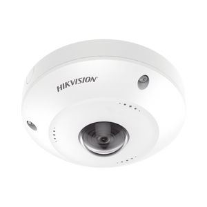 Fisheye IP 4 Megapixel / Panorámica 180° - 360° / Exterior IP67 / IK10 / PoE / Múltiples Vistas por iVMS-4200