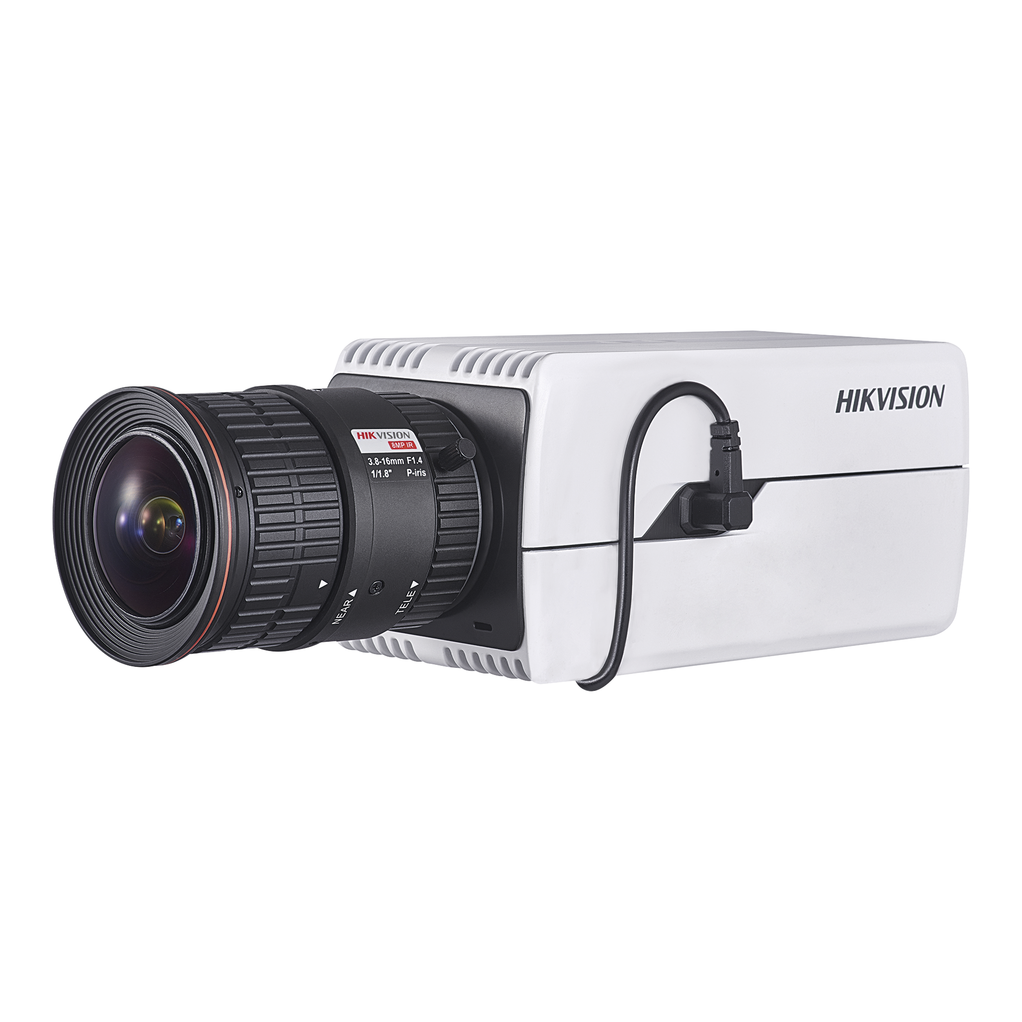 Cámara Box IP 8 Megapixel (4K) / Detección de Rostros / Dia-Noche / H.265+ / Onvif / Conteo de Objetos / PoE / Entrada y Salida de Audio y Alarma