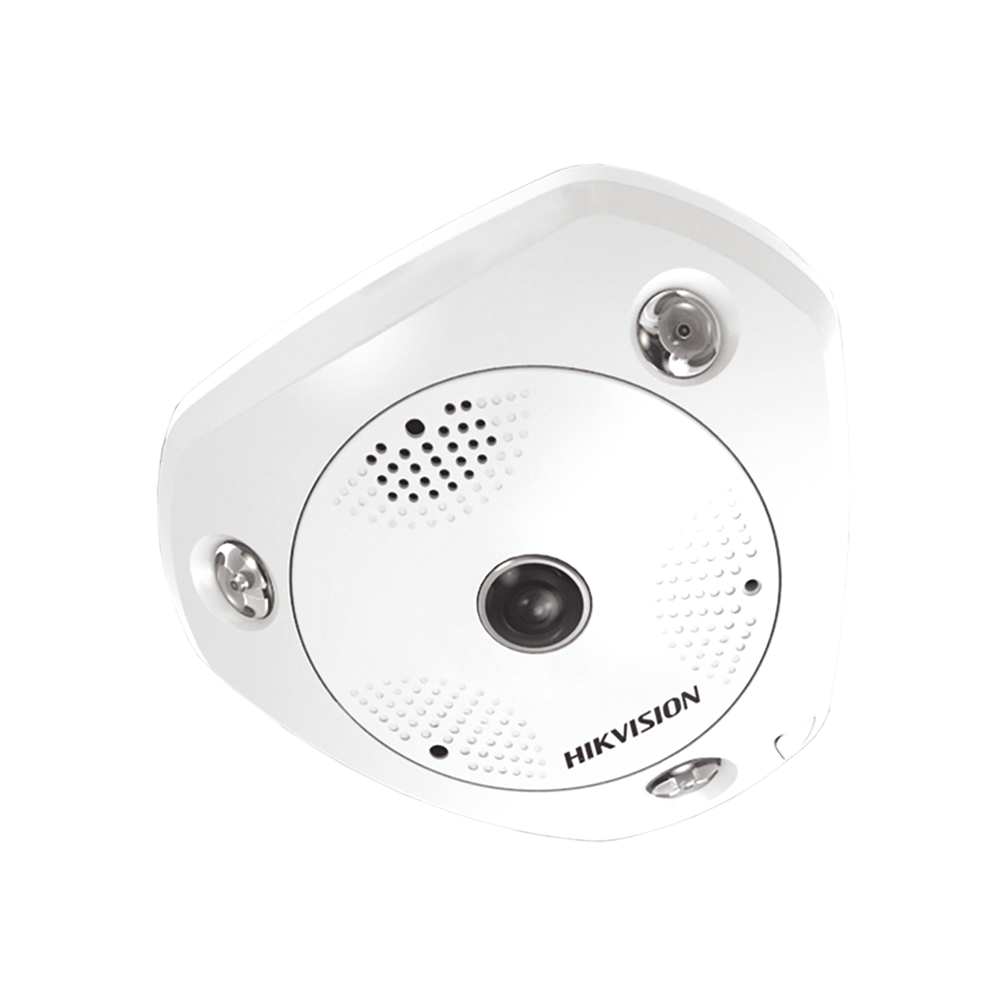 Fisheye IP 6 Megapixel / 180° - 360° / DEWARPING / WDR 120 dB / Uso en Interior / 15 mts IR / Entrada y Salida de Audio y Alarma / Múltiples Vistas