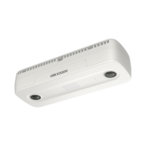 Cámara IP Dual 2 Megapixel / Lente 2 mm / Conteo de Personas / PoE / Uso en Interior / 6 mts IR / Ultra Baja Iluminación