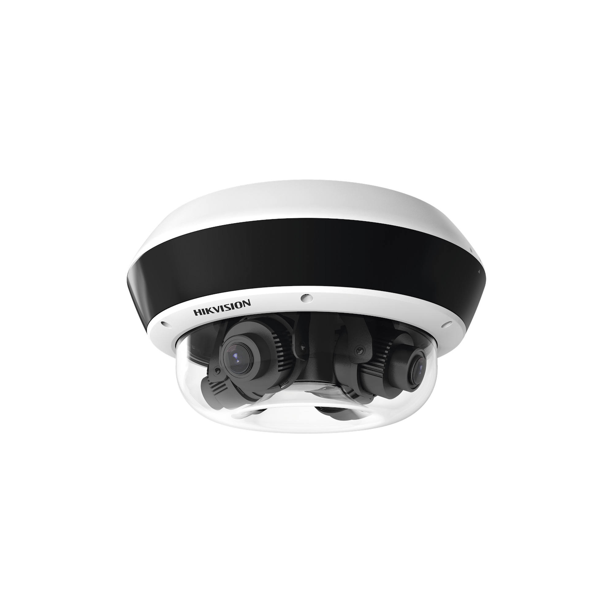 PanoVu Series / Vista Panorámica 360º / 4 Lentes Mot. 2.8 a 12 mm / 8 Megapixel en Total / DARKFIGHTER / IP67 / IK10 / Hi-PoE / WDR / 30 mts IR