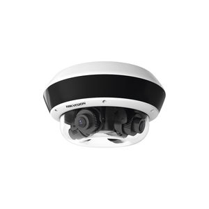 PanoVu Series / Vista Panorámica 360º / 4 Lentes Mot. 2.8 a 12 mm / 20 Megapixel en Total / DARKFIGHTER /Exterior IP67 / IK10 / Hi-PoE / WDR / 30 mts IR / MicroSD