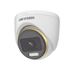 Turret TURBOHD 4K (8 Megapixel) / Lente 2.8 mm / Imagen a Color 24/7 (ColorVu) /  / Luz Blanca 40 mts / Exterior IP67 / WDR 130 dB