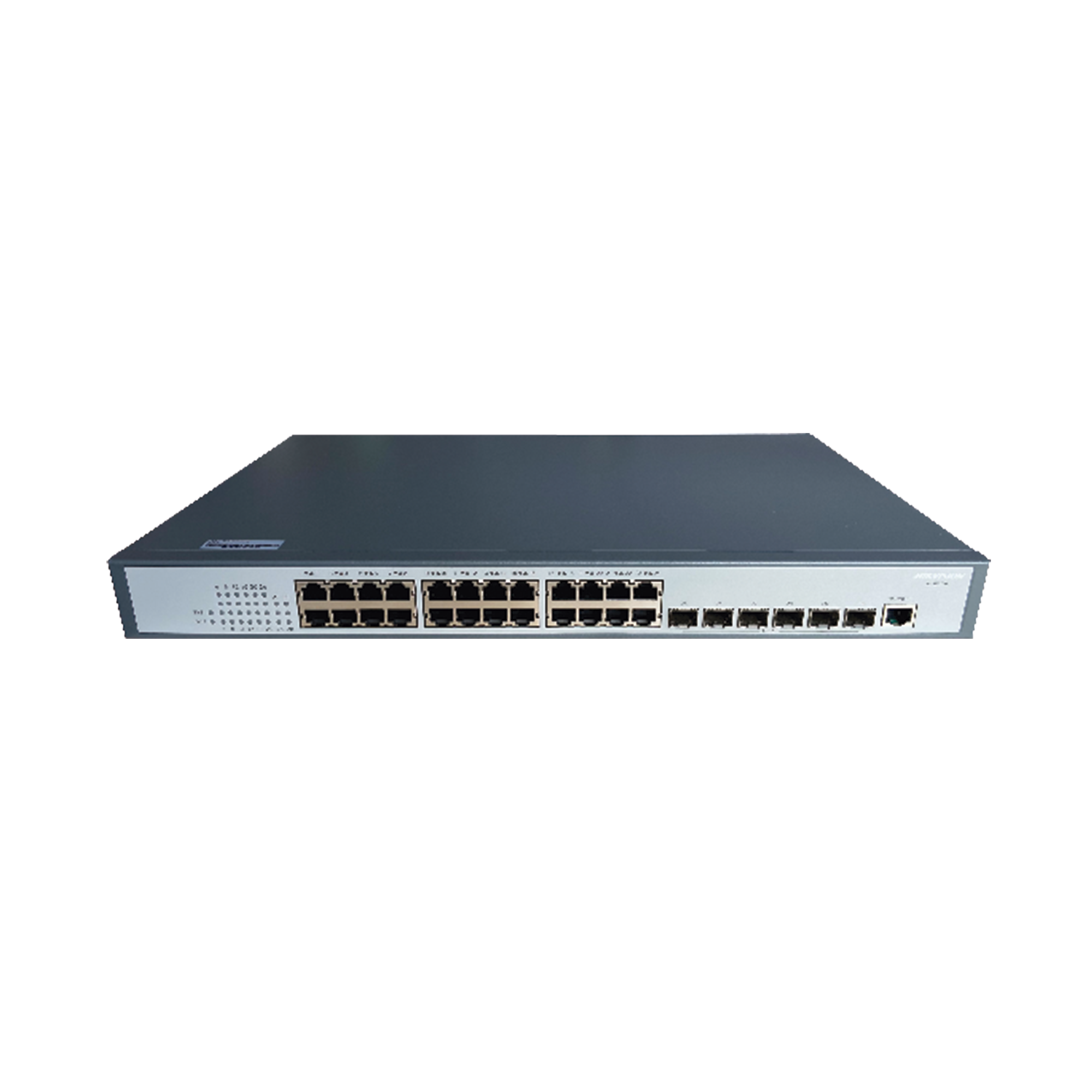 Switch Gigabit / Administrable Capa 3 / 24 puertos 10/100/1000 Mbps / 6 puertos SFP+ 10 G de Uplink.