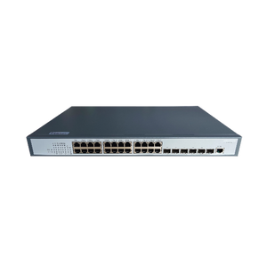 Switch Gigabit / Administrable Capa 3 / 24 puertos 10/100/1000 Mbps / 6 puertos SFP+ 10 G de Uplink.