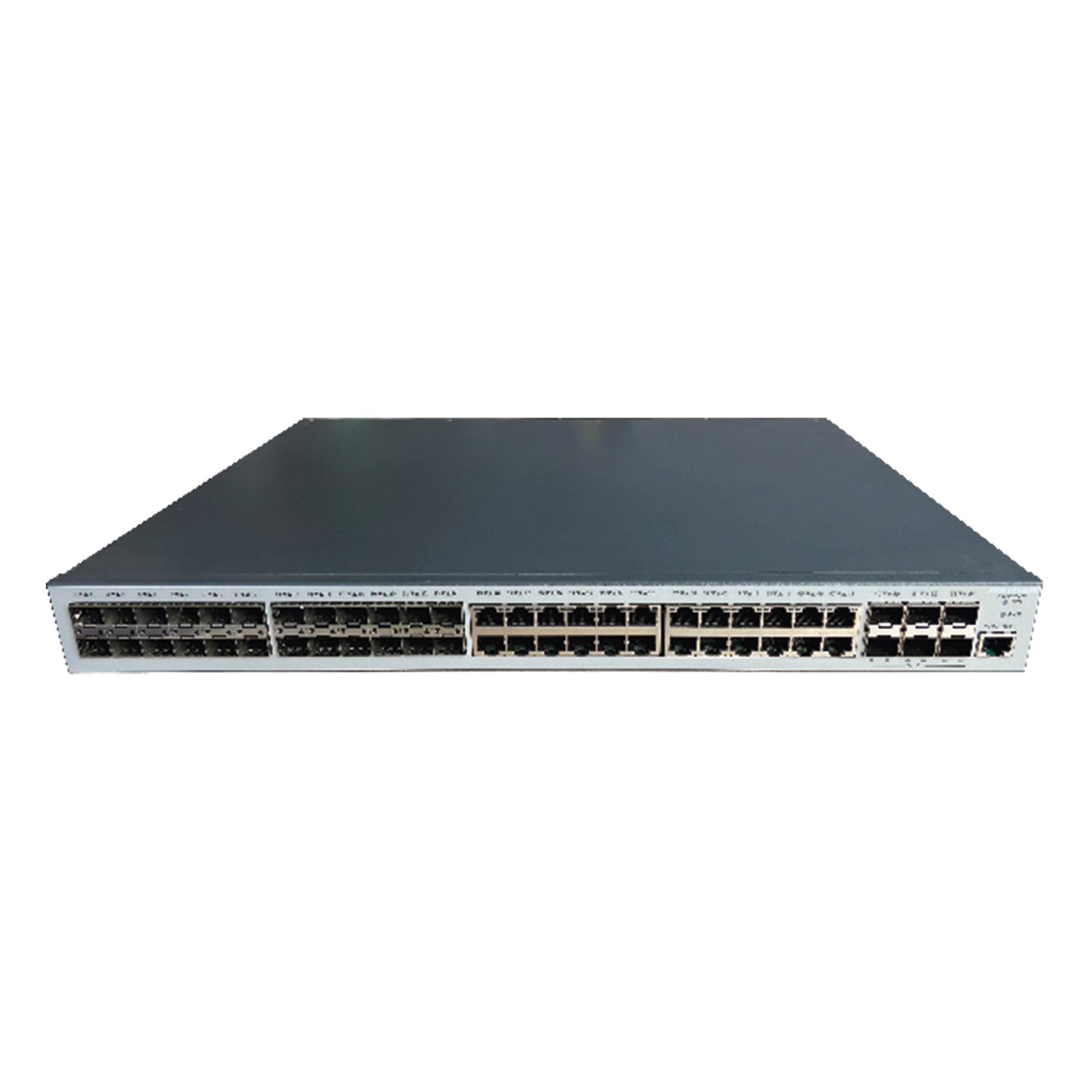 Switch Gigabit / Administrable Capa 3 / 24 puertos 10/100/1000 Mbps + 24 puertos SFP / 6 puertos SFP+ 10 G de Uplink.