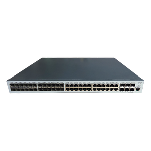 Switch Gigabit / Administrable Capa 3 / 24 puertos 10/100/1000 Mbps + 24 puertos SFP / 6 puertos SFP+ 10 G de Uplink.