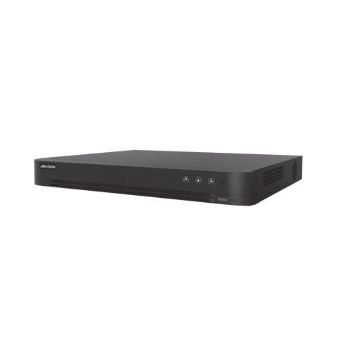 DVR 32 Canales TurboHD + 2 Canales IP / 2 Megapixel (1080p) Lite / Acusense (Evita Falsas Alarmas) / Audio por Coaxitron / H.265+ / Salida de Video en Full HD