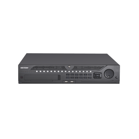 DVR 8 Megapixel / 32 Canales TURBOHD + 32 Canales IP / 8 Bahias de Disco Duro / 16 Canales de Audio / Videoanalisis / 16 Entradas de Alarma / Arreglo RAID