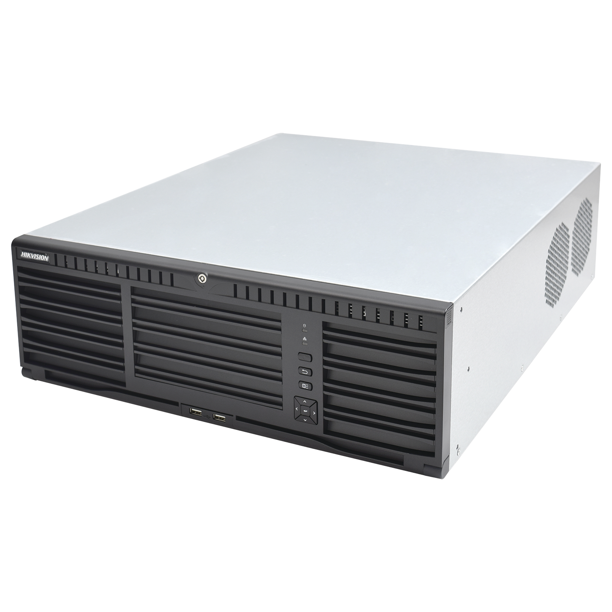 NVR 12 Megapixel (4K) / 256 canales IP / 16 Bahías de Disco Duro / 4 Puertos de Red / Soporta RAID con Hot Swap / NVR de Alto Desempeño