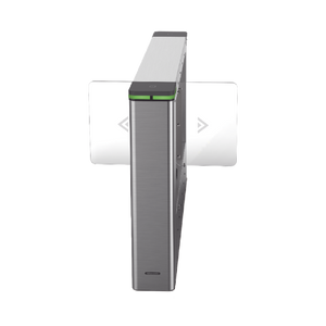 Torniquete Swing CENTRAL para Ampliar Numero de Carriles / Incluye Panel y Lectores de Tarjeta / TCP/IP Administrable por iVMS-4200 (Requiere Torniquete Izquierdo) / Carril de 90 cms / 6,000,000 MCBF / 12 Pares de IR