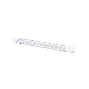 Luz LED para interior, rectangular, 12 LED, 12-24 Vcd,  360 lúmenes