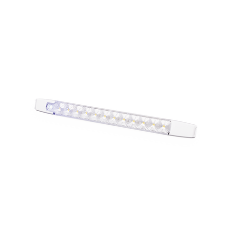 Luz LED para interior, rectangular, 12 LED, 12-24 Vcd,  360 lúmenes