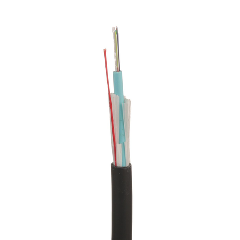 Cable de Fibra Óptica de 12 hilos, Multimodo OM4 50/125 Optimizada, Interior/Exterior, Loose Tube 250um, No Conductiva (Dieléctrica), OFNR (Riser), Precio Por Metro