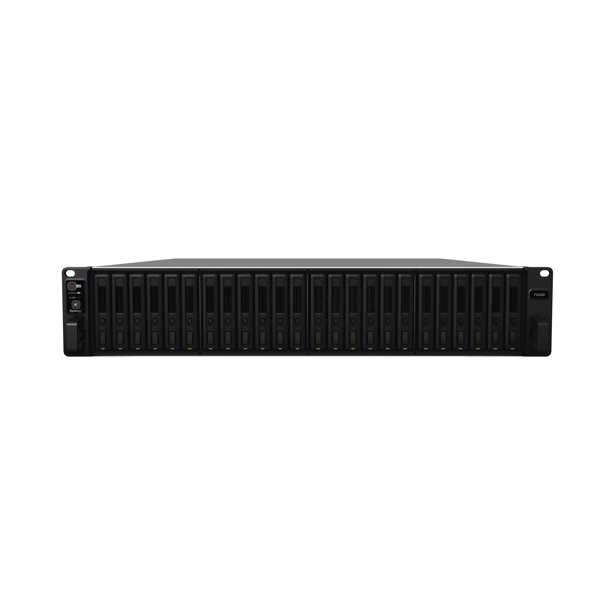 Servidor flash para rack de 24 bahías 2.5" / Expandible hasta 48 bahías / Hasta 276.48 TB