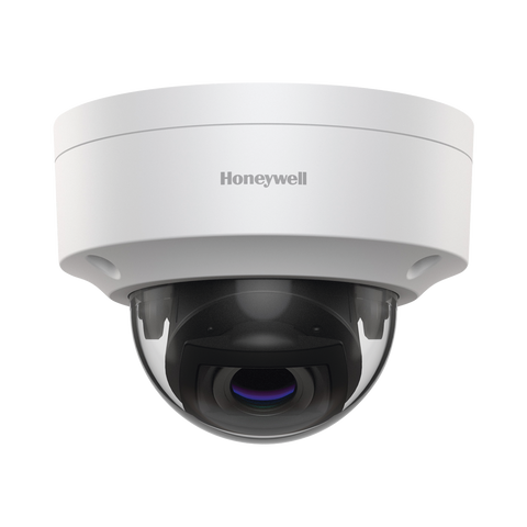 Domo IP 5 Megapíxeles / Lente Mot. 2.8 a 12 mm / 30 mts IR / Certificación NDAA / ONVIF / Exterior IP66 / Antivandálica IK10 / H.265 / PoE / WDR 120 dB / HLC / Serie 30 / Honeywell Security