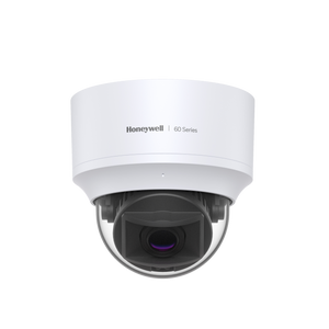 Cámara Domo IP 5 Megapíxeles / Interior / Compresión H.265 / Lente Varifocal Motorizado 2.7-13.5 mm / Protección IP52 / Antivandálica IK10 / Serie 60 / Honeywell Security