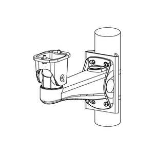 Adaptador de Montaje de Poste para Montaje de pared HHMW