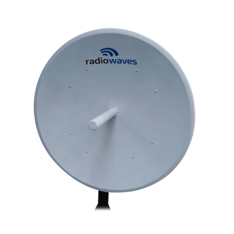 Antena de alto rendimiento de 4 ft, 4.4 - 5 GHz, ganancia de 32 dBi, conector N-Hembra, Montaje incluido