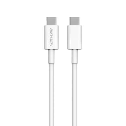 Cable USB-C a USB-C / 1 Metro / Color Blanco