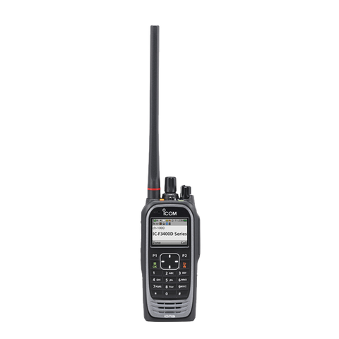 Radio digital NXDN  con pantalla a color en la banda de VHF, rango de frecuencia 136-174MHz, 1024 canales, teclado DTMF, sumergible IP68, encriptación DES, GPS, bluethooth. no incluye cargador ni antena.