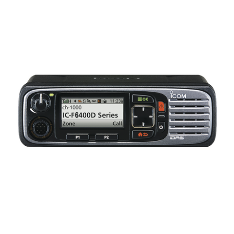 Radio móvil digital con pantalla a color de 1024 canales, en rango de 136-174MHz, GPS, y bluethooth.Incluye micrófono, cable de corriente y bracket.